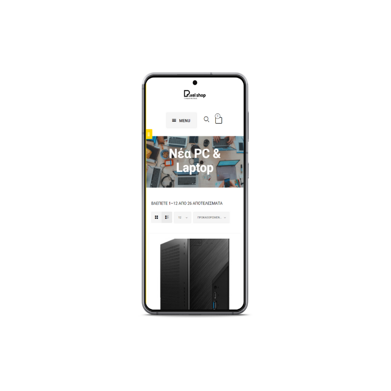 Ιστοσελίδες - Pixel Shop Mobile
