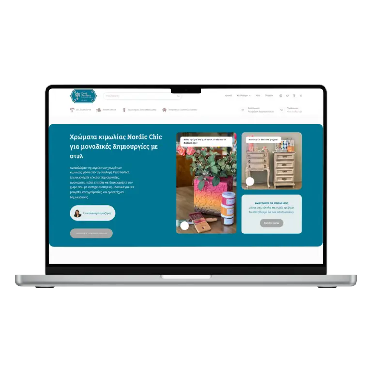 Past Perfect - Desktop TWO DOTS Web Studio