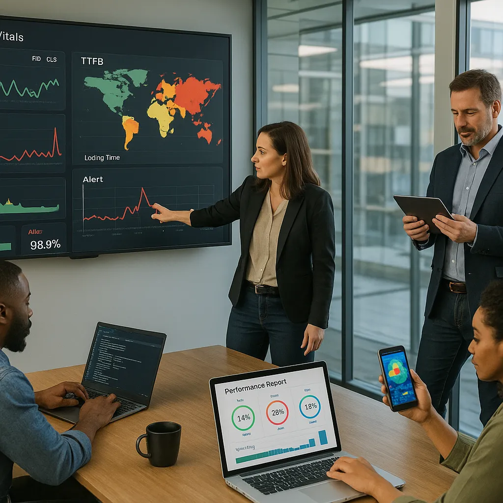 Effektive Überwachung der Webleistung