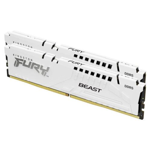 KINGSTON Memory KF552C40BWK2-32 FURY Beast White DDR5