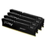 KINGSTON Memory KF556C40BBK4-128 FURY Beast Black DDR5, 5600MT/s, 128GB,KIT OF 4