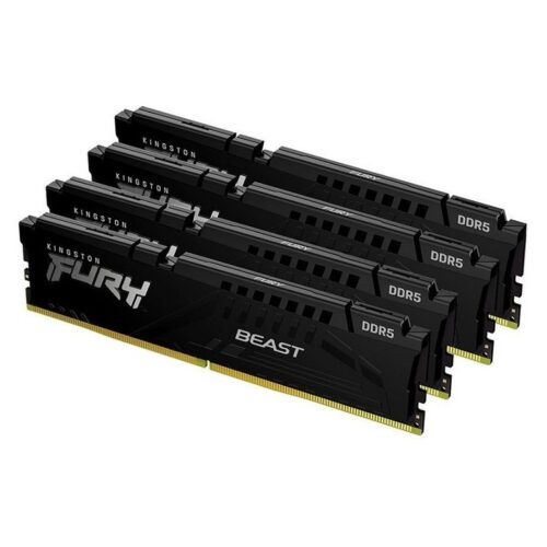 KINGSTON Memory KF556C40BBK4-128 FURY Beast Black DDR5 KINGSTON Memory KF556C40BBK4-128 FURY Beast Black DDR5