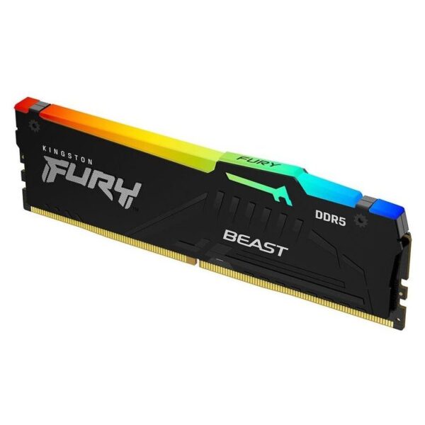 KINGSTON Memory KF556C40BB2A-32 FURY Beast Black RGB DDR5 KINGSTON Memory KF556C40BB2A-32 FURY Beast Black RGB DDR5