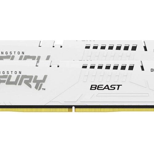 KINGSTON Memory KF556C40BWK2-32 FURY Beast White DDR5 KINGSTON Memory KF556C40BWK2-32 FURY Beast White DDR5