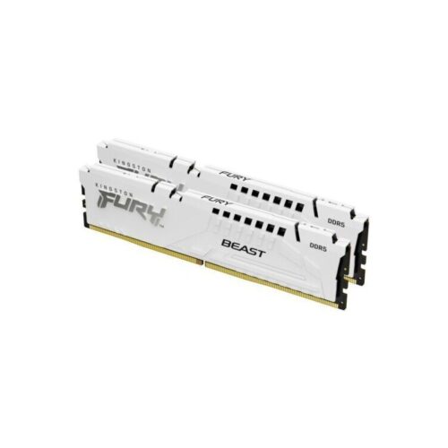 KINGSTON Memory KF556C36BWEK2-64 FURY Beast White DDR5 KINGSTON Memory KF556C36BWEK2-64 FURY Beast White DDR5