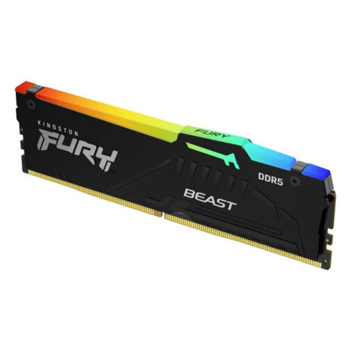 KINGSTON Memory KF560C30BBEA-32 FURY Beast Black RGB DDR5 KINGSTON Memory KF560C30BBEA-32 FURY Beast Black RGB DDR5