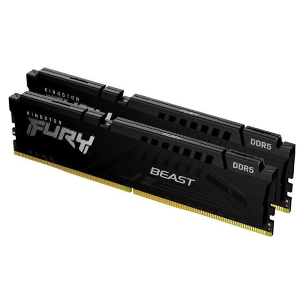 KINGSTON Memory KF564C32BBEK2-64 FURY Beast Black DDR5 KINGSTON Memory KF564C32BBEK2-64 FURY Beast Black DDR5