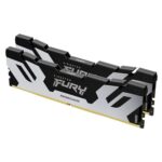 KINGSTON Memory KF560C32RSK2-96 FURY Renegade Silver DDR5, 6000MT/s, 96GB Kit of 2