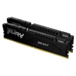 KINGSTON Memory KF560C36BBE2K2-64 FURY Beast Black DDR5, 6000MT/s, 64GB  KIT OF 2