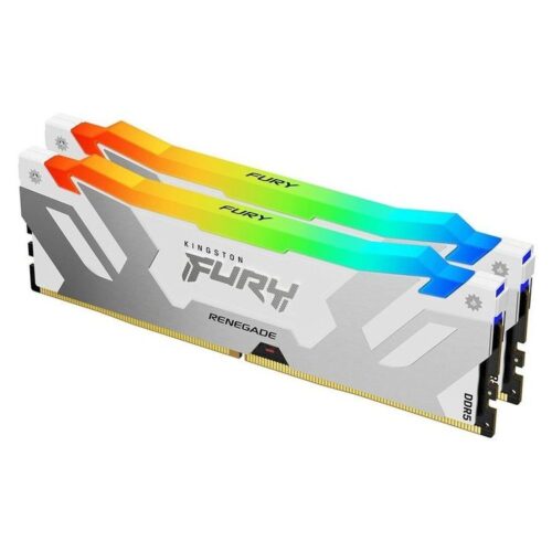 KINGSTON Memory KF576C38RWAK2-32  FURY Renegade WHITE RGB DDR5