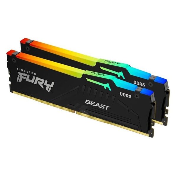 KINGSTON Memory KF552C40BBAK2-16 FURY Beast RGB DDR5 KINGSTON Memory KF552C40BBAK2-16 FURY Beast RGB DDR5