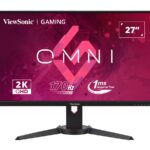 VIEWSONIC Monitor VX2780J-2K 27&apos;&apos; IPS Gaming 2560 x 1440 2KQHD, HDMI, DisplayPort