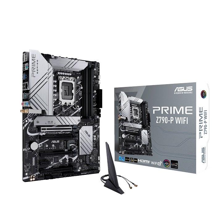 Asus MOTHERBOARD PRIME Z790-P WIFI, 1700, - TWO DOTS