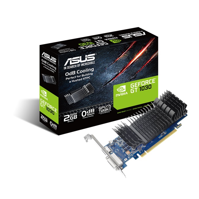 Asus VGA GT1030-SL-2G-BRK, 2048MB, GDDR5 - TWO DOTS