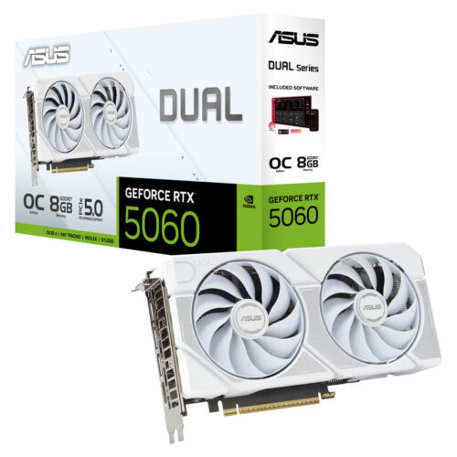 ASUS VGA DUAL-RTX5060-O8G-WHITE