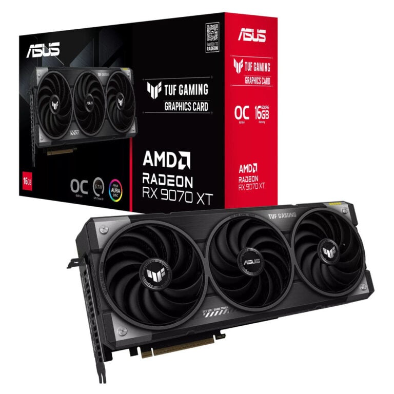 Asus VGA TUF-RX9070XT-O16G-GAMING, 16GB - TWO DOTS