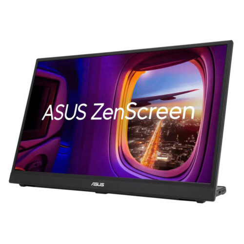 ASUS Monitor ZenScreen MB17AHG 17.3&apos;&apos; FHD 5ms IPS, Portable USB Monitor, USB-C, HDMI, 3YearsW, FreeSync