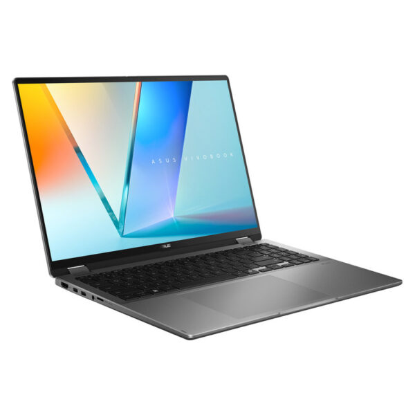 ASUS Laptop Vivobook 16 Flip OLED TP3607SA-OLED-RJ027W 16&apos;&apos; 3K  (2880 x 1800) 120Hz/Ultra 7 258V/32GB/1TB SSD NVMe PCIe 4.0/Win 11 Home/2Y/Matte Gray