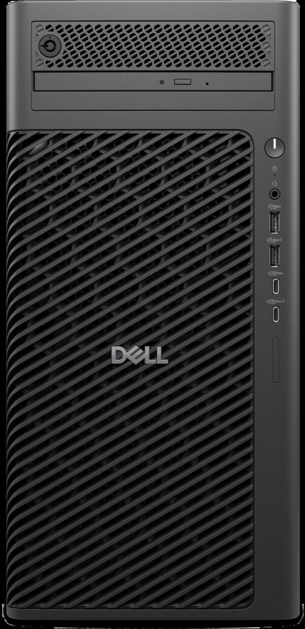 DELL Pro Max Tower T2 FCT2250/U7 265K/32GB/1TB SSD/HD Graphics/DVD-RW/Win 11 Pro/5Y Prosupport NBD