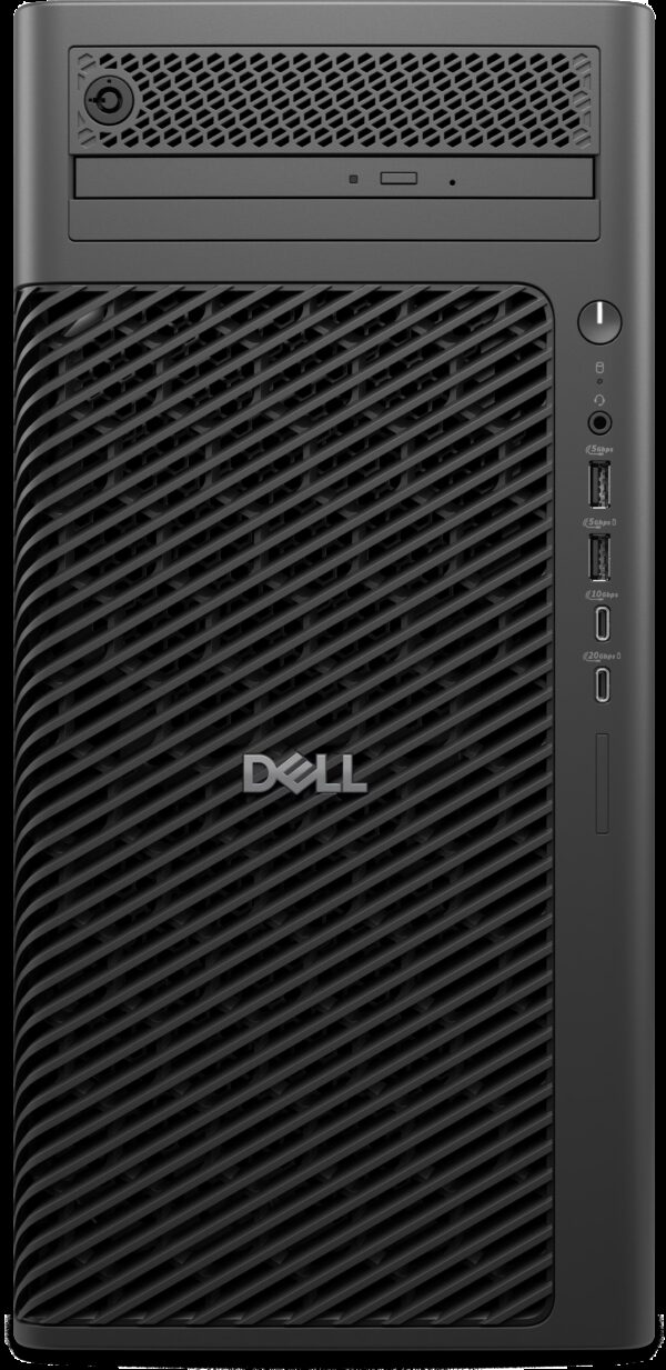 DELL Pro Max Tower T2 FCT2250/U7 265K/32GB/1TB SSD/HD Graphics/DVD-RW/Win 11 Pro/5Y Prosupport NBD