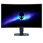 DELL Monitor ALIENWARE AW3225DM 32&apos;&apos; Curved QHD 180Hz VA, HDMI, Display Port, Height Adjustable, 3Years W