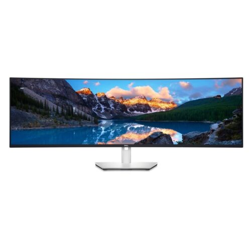 DELL Monitor U4924DW 49&apos;&apos; 5K DUAL QHD Curved Ultrasharp IPS, HDMI, DisplayPort, USB-C HUB, Speakers, Height Adjustable, 3YearsW