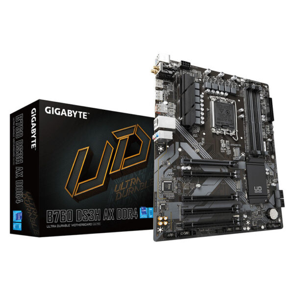 GIGABYTE MOTHERBOARD B760 DS3H AX DDR4