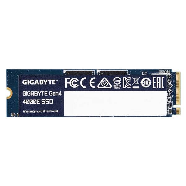 GIGABYTE SSD NVMe M.2 Gen4 4000E 500GB PCIe GIGABYTE SSD NVMe M.2 Gen4 4000E 500GB PCIe