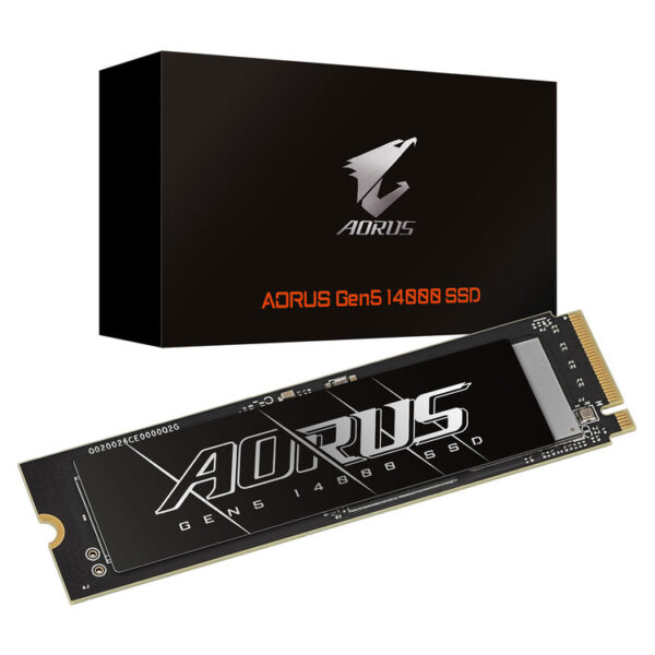 GIGABYTE SSD AORUS Gen5 14000 SSD 1TB PCIe NVMe GIGABYTE SSD AORUS Gen5 14000 SSD 1TB PCIe NVMe