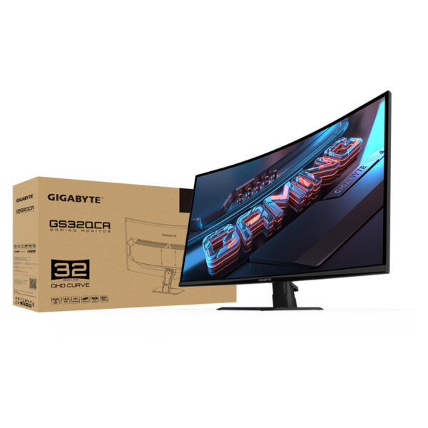 GIGABYTE Monitor GS32QC 32" QHD 1ms 165Hz IPS