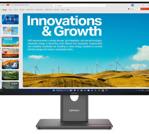 LENOVO Monitor ThinkVision P24QD-40 23.8&apos;&apos; QHD IPS, HDMi, Display Port, Height adjustable, 3YearsW