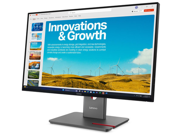 LENOVO Monitor ThinkVision P24QD-40 23.8&apos;&apos; QHD IPS, HDMi, Display Port, Height adjustable, 3YearsW