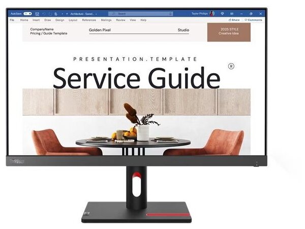 LENOVO ThinkVision S24i-30 23.8" FHD IPS Monitor