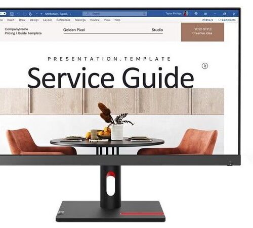 262-80-LVMS24I LENOVO ThinkVision S24i-30 Monitor 23.8" FHD IPS, Slim Bezel, HDMI, VGA, 3 Years Warranty