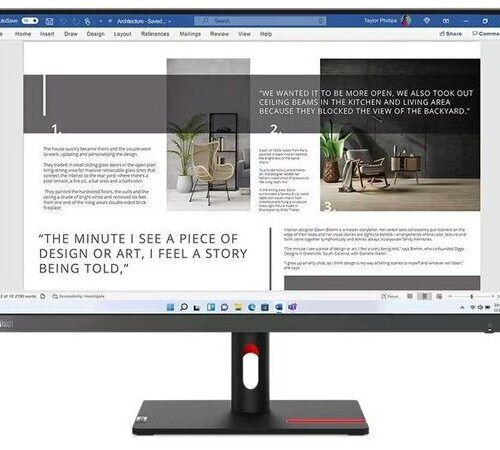 LENOVO Monitor ThinkVision S27i-30 27&apos;&apos; FHD IPS