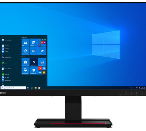 LENOVO Monitor ThinkVision T24t-20 23.8&apos;&apos; FHD ,IPS, HDMI, Display Port, USB Type-C Gen 1, Height adjustable, Touch, 3YearsW