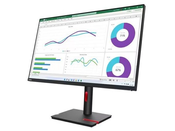 LENOVO Monitor ThinkVision T32h-30 31.5&apos;&apos; QHD IPS, HDMI, Display Port, USB, USB-C, Height Adjustable, 3YearsW