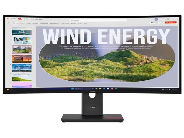 LENOVO Monitor ThinkVision T34WD-40 34'' WQHD VA LENOVO Monitor ThinkVision T34WD-40 34'' WQHD VA