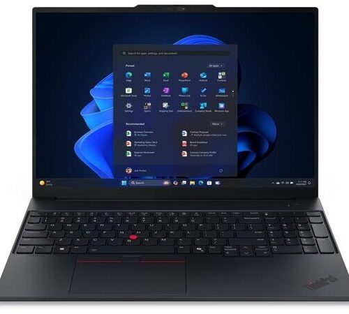 LENOVO ThinkPad E16 G3 Laptop 16" WUXGA IPS/Ultra5-225U/32GB/1TB SSD/Intel Graphics/Win 11 Pro/3Y NBD/Black
