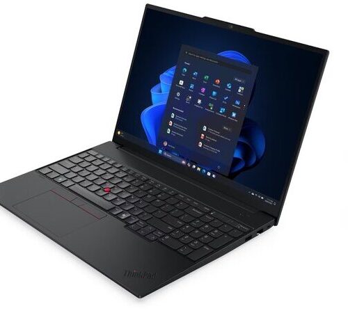 LENOVO ThinkPad E16 G3 Laptop 16" WUXGA IPS/Ultra5-225U/32GB/1TB SSD/Intel Graphics/Win 11 Pro/3Y NBD/Black