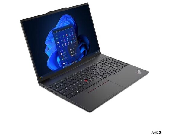 262-94-LVPNE16H_2 LENOVO ThinkPad E16 G2 Laptop 16" WUXGA IPS/Ryzen5-7535HS/16GB/512GB SSD/AMD Radeon 660M Graphics/Win 11 Pro/3Y NBD/Black
