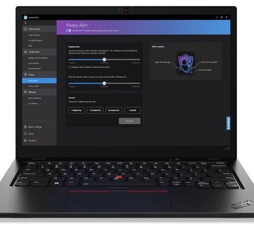 LENOVO Laptop ThinkPad L13 G5 13.3" WUXGA IPS/Ultra5-125U/16GB/512GB SSD/Intel Graphics/Win 11 Pro/3Y NBD/Black