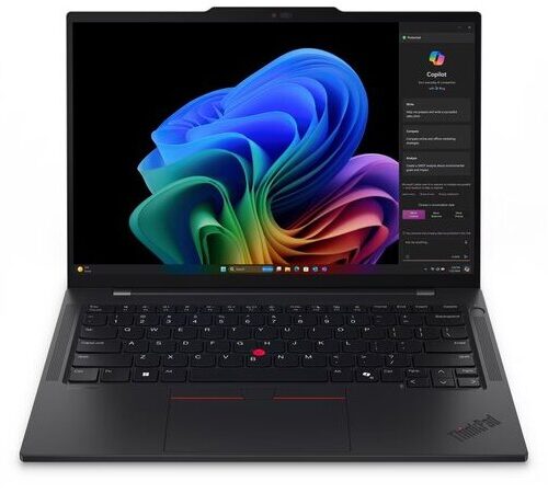 LENOVO ThinkPad T14s G6 Laptop 14" WUXGA IPS/Snapdragon X Elite X1E-78-100/32GB/1TB SSD/Integrated Qualcomm Adreno Graphics/Win 11 Pro/3Y PREM/Black