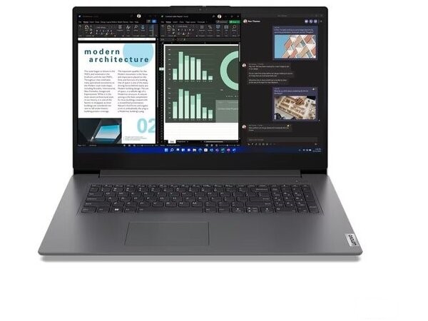 262-94-LVPNV17J LENOVO Laptop V17 G4 IRU 17.3" FHD IPS/i7-1355U/16GB/512GB SSD/Intel Iris Xe Graphics /Win 11 Pro/3Y CAR/Iron Grey