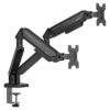 ANDA SEAT Monitor ARM / Stand A6D-2S  Black Dual, Weight Capacity (per Screen): 2-9kg