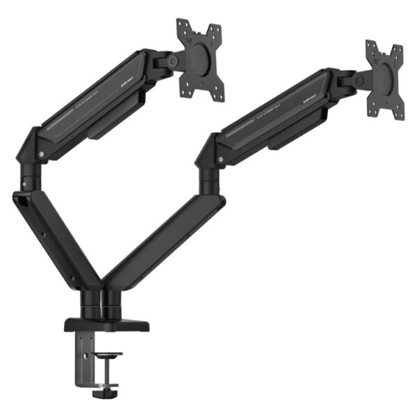ANDA SEAT Monitor ARM / Stand A6D-2S  Black Dual, Weight Capacity (per Screen): 2-9kg