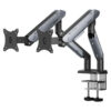 ANDA SEAT Monitor ARM / Stand A9-2S Black- Titanium Dual, Weight Capacity (per Screen): 2-15kg