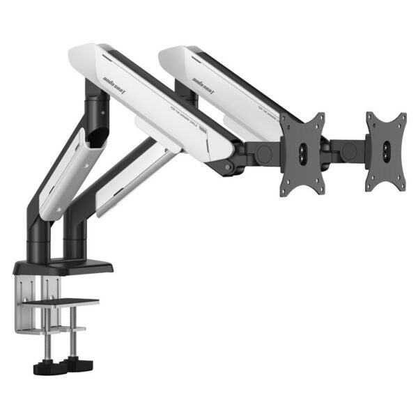 278-00-ADSS2DA9BW ANDA SEAT Monitor ARM / Stand A9-2S Black- White Dual, Weight Capacity (per Screen): 2-15kg