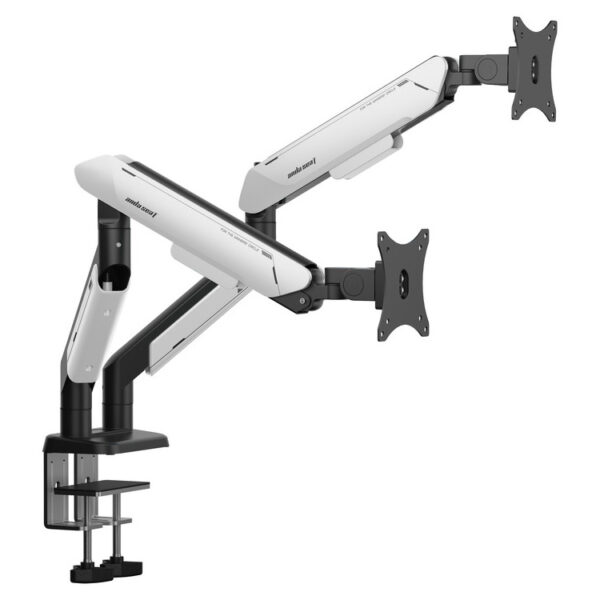 278-00-ADSS2DA9BW_1 ANDA SEAT Monitor ARM / Stand A9-2S Black- White Dual, Weight Capacity (per Screen): 2-15kg