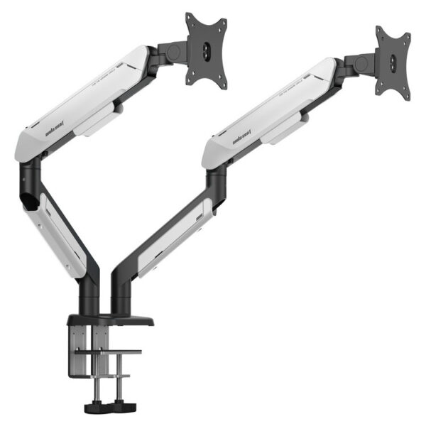 278-00-ADSS2DA9BW_4 ANDA SEAT Monitor ARM / Stand A9-2S Black- White Dual, Weight Capacity (per Screen): 2-15kg